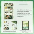 Manga style school theme PET sticker set including scene card for DIY landscape decor - Youth Never Ends / 2张贴纸加1张场景卡