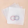 Heat resistant ironing paper sheets for Perler beads with decorative craft tape rolls. - 4 Sheets 15*15cm + 2 Rolls Edging Tape / White