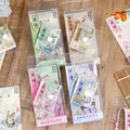 Chinese stijl mini notitieboekje hanger met gedicht - Tang Shi Serie / Enkel Stuk