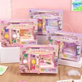 Set de cuaderno de pintura de acuarela portátil de 12 colores - Estilo Ins