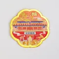 Aimant de réfrigérateur métallique traditionnel de la Cité interdite de Pékin - Pékin