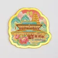 Aimant de réfrigérateur en métal créatif sur le thème de Xi'an avec pagode de l'oie sauvage - Xi'an