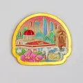 Aimant de réfrigérateur créatif en métal émaillé souvenirs de la ville Xiamen - Xiamen