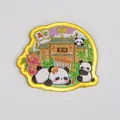 Magnétique de réfrigérateur souvenir en métal panda de Chengdu - Chengdu
