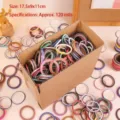 Premium set of 120 rolls ultra-fine colorful washi tape for DIY journal decoration - One Box (Approx. 120 Rolls)