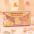 Box of 50 non-repeating Capybara cartoon stickers for DIY journaling decoration - Capybara Series (XM-TZ2940) / 50 Pieces Pack