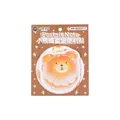 Notes adhésives mignonnes en forme de burger ours pour scrapbooking, SKU XM-BQZ2911 - Bear Honey Burger / 40 Pièces/Pack