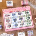 Floral forest series washi tape set with 12 rolls for DIY scrapbooking and journaling - Forest Series / Single Box (5 Rolls)