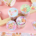 Cute cartoon capybara washi tape for creative scrapbooking and DIY decoration crafts - Expressive Capybara And Fun Humorous Text