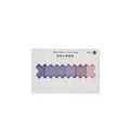 6er-Set Washi-Tapes mit violettem und rosa Farbverlauf in einer weißen Geschenkbox. - 6er-Set Rollen / Farbverlauf Lila
