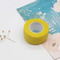 Yellow self-adhesive elastic finger bandage 4.5M for skin protection and sports use - Approx 4.5 Meters / Yellow