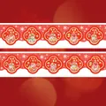 Chinees Nieuwjaar washi tape met schattig paard en gouden gelukssymbolen stickers - Sneeuwvlok Nieuwjaarsstijl