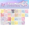 Set of 30 cute cartoon stickers for DIY journaling and Goo Card decoration in pastel tones - 30 Pieces/Pack / Taro Mochi