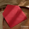 Elegante sobre rojo vintage con acabado de lino premium para cartas y pequeños regalos - Sobre Individual / 111x161mm / Rojo