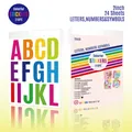2 inch waterproof colorful alphabet and number stickers set for mailbox car DIY decoration - 318 Pieces/Pack / Colorful