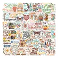 Collection d'autocollants pour la santé mentale avec des slogans inspirants - Série Inspirante Santé Mentale (TT152) / 50 Feuilles