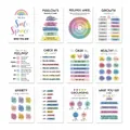 Set di 12 poster sulla salute mentale per consulenza scolastica e regolazione emotiva - Stile 02 (Poster Salute Mentale)