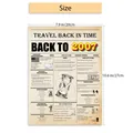 Retro 2007 thema verjaardagskaart poster met 20x27 cm afmetingen - 18 Jaar (2007)