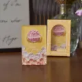 Dicker Acryl-Kühlschrankmagnet mit rosa Planeten-Ölgemälde-Design, Größe 54mm x 86mm - 54mmx86mm / Meer-Reflektion Universum-Traum