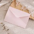 Elegant pink textured paper envelope suitable for invitations, letters and greeting cards. - 1 Sheet / Pink
