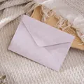 Elegant lavender specialty paper envelope featuring a subtle textured finish for invitations - 1 Sheet / Light Purple