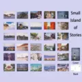 Lot de 30 cartes postales artistiques avec photographie de voyage romantique - Histoire de l'Île / 30 Feuilles