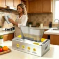 Disposable silver wire kitchen cleaning rags, 20 pieces in a convenient dispenser box - Single Layer Style / 20PCS / Silver