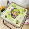 Lindo cojín de gel refrescante con dibujos de perrito y kiwi para el verano fresco - Cachorro de Kiwi