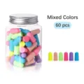 60pcs mixed color soft foam earplugs for effective noise reduction and sleeping - Mixed Color Style (60 Pieces Pack) / 60 Pieces/Pack