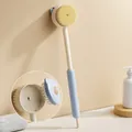 Long handled 2-in-1 back scrubber and detachable blue bear scalp massager brush set - 2-in-1 Hair and Bath Brush Style / Blue