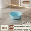 Small light blue plastic washbasin for laundry and bathroom use in a clean setting - Washbasin - Small / Blue
