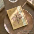 Cuaderno de bolsillo A7 de estilo chino vintage con pintura de palacio - Paquete Individual / Primavera en el Palacio Han