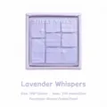 Mini bloc-notes autocollants lilas lavande série corail 210 feuilles - 210 Feuilles/Paquet / Chuchotement de Lavande
