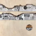 Vintage-Washi-Tape im Zeitungsstil für Scrapbooking DIY-Deko, 35 mm x 2 m Länge - 35mmx2m / Daily News
