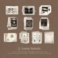Vintage astronomische nevel stickers voor scrapbooking en dagboek, set van 30 stuks - Maannevel / 30 Stuks/Verpakking