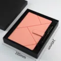 Elegantes rosa A5 Notizbuch mit Magnetverschluss und schwarzem Stift in edler Geschenkbox - Rosa Notizbuch Mit Schwarzem Geschenkbox-Set