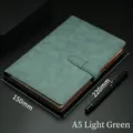 Minimalistisches Notizbuch aus Kunstleder in A5 Hellgrün - A5 / Minimalistischer Schnallen-Stil (JDDZ088) / Blassgrün
