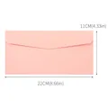 Elegante busta perlata n. 5 in rosa chiaro, formato 22x11cm per inviti di nozze - 22x11cm / Rosa