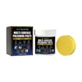 JAYSUING multi-surface polishing paste set with yellow sponge for cleaning and buffing metals - 150g Set (With 1 Sponge)