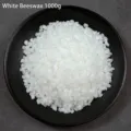 Natural white beeswax pellets 1000g for DIY handmade candle making craft materials - Beeswax / 1000g