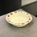 Assiette creuse en céramique 8 pouces avec motif ours mignon de 20,5 cm de large - Assiette Creuse de 8 Pouces