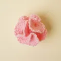 Handgemaakte roze gehaakte anjer bloemknop voor DIY. - Roze Anjer Kop