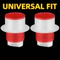 Universeller Silikon-Abflussstopfen gegen Geruch für Küche und Bad Abwasserrohre - Floor drain [1 pack]] / Weiß