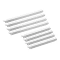 Set of 8 white plastic food sealing clips for kitchen moisture-proof storage - Large (ai-8 Pack) / White