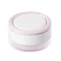 Estuche portátil compacto rosa y blanco para aparatos de ortodoncia y alineadores - 8.9/8.9/5.1 / Rosa Sakura