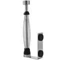 Stainless steel magnetic paper towel holder for kitchen organization and roll storage - Double Magnetic Holder