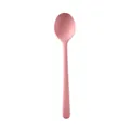 Cuchara individual de silicona rosa para cocina y papillas de bebé - Cuchara Rosa