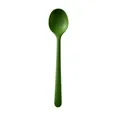 Cuchara de silicona verde duradera para uso en la cocina y la alimentación de bebés - Cucharas Verdes