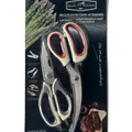 2-piece multi-function stainless steel kitchen scissors set with ergonomic TPE handles - Multifunctional Detachable Style / Kitchen Scissors 2-Piece Set