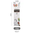 Inomata SlimClip 11 voedsel sluitclips 4-pack witte plastic vershoudclips 42 gram - Klein (Set van 4) / Wit